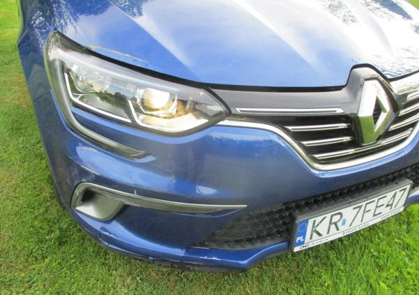 Renault Megane cena 45000 przebieg: 110000, rok produkcji 2017 z Kraków małe 277